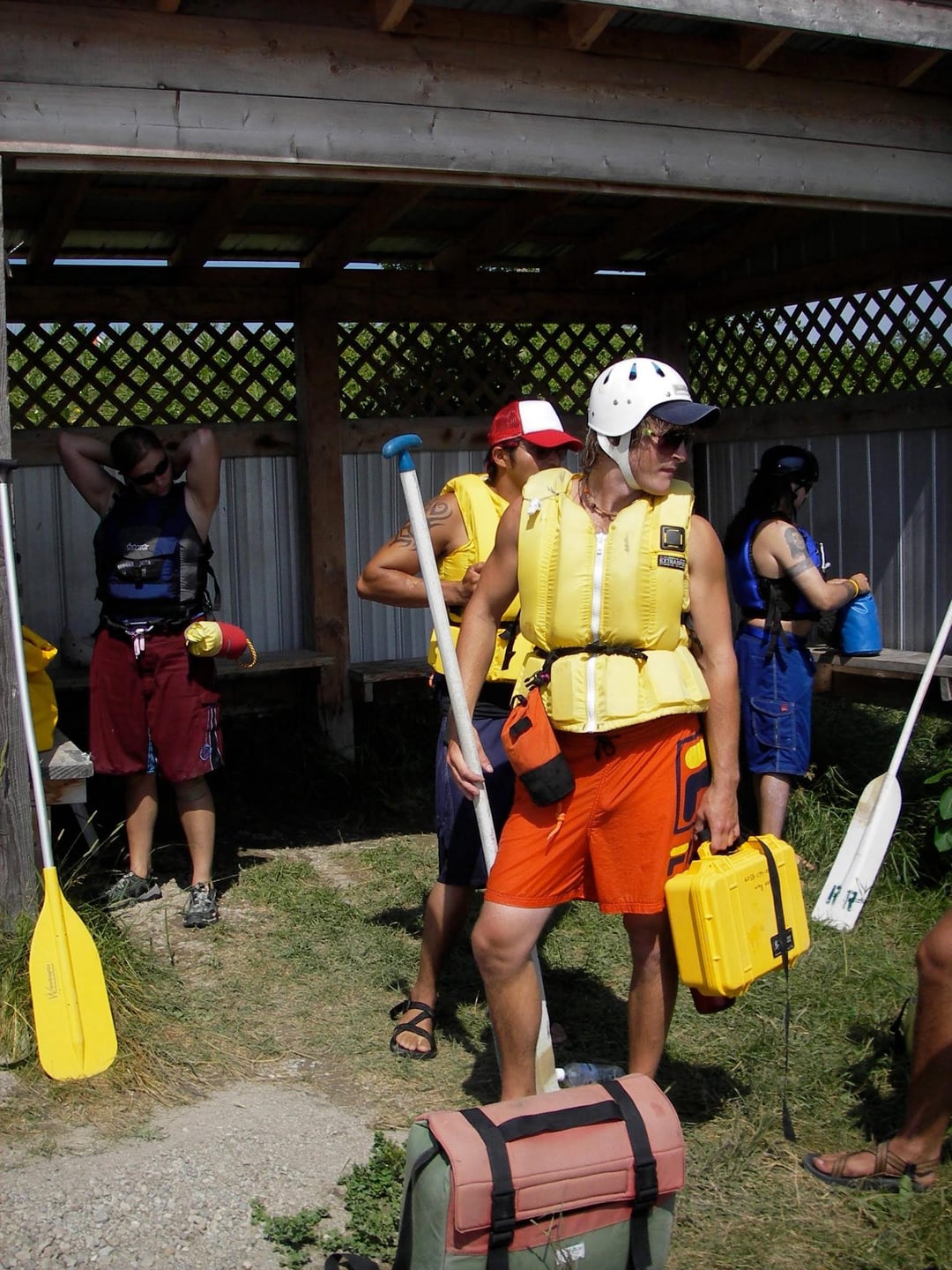 rafting