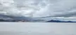 Clouds over Bonneville Salt Flats, Utah after a storm. [OC]