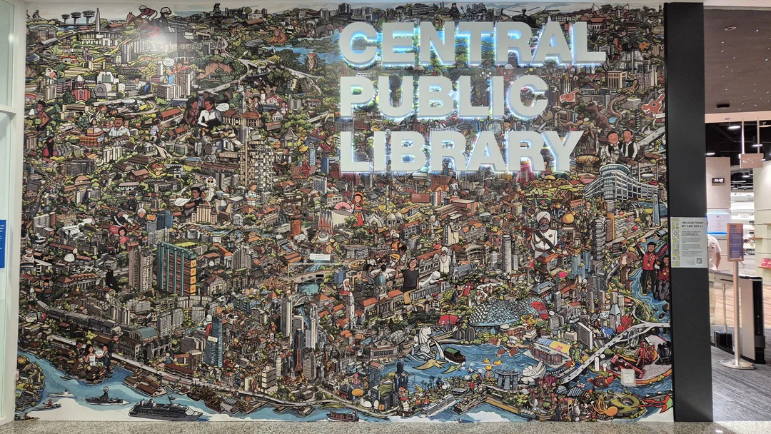 Love the super detailed mural outside the b1 entrance to the Central ...