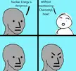 ruining the earth because you watched a Chernobyl documentary