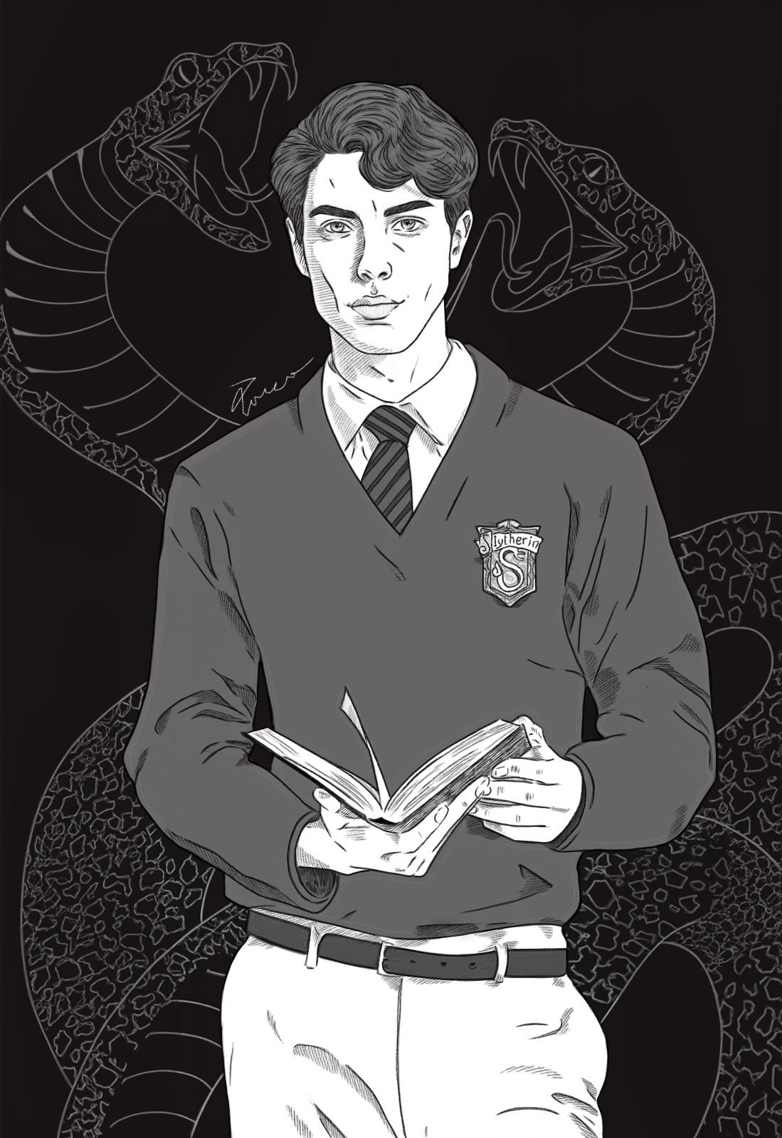 Tom Riddle fan art by me | Scrolller