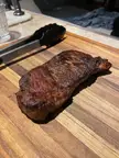 a simple pan seared NY strip
