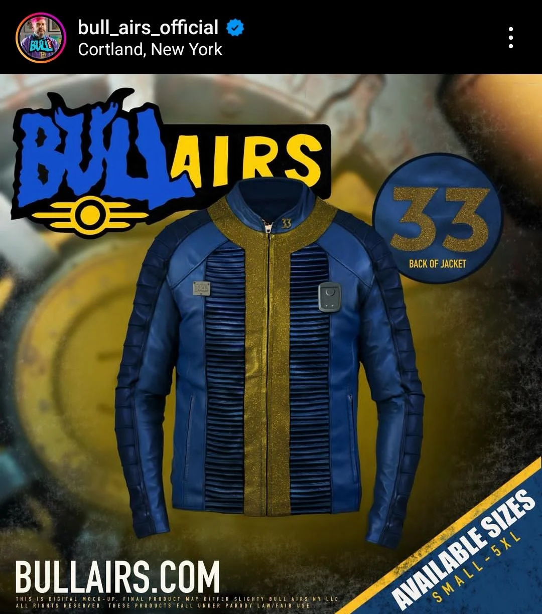Bull Airs Official is releasing a Vault 33 Jacket on April 18th 2024 ...