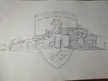 Ferrari pencil drawing I made today