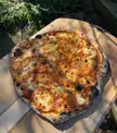 Tonight’s homemade cheese pizza 