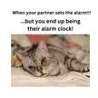 Morning roles reversed!