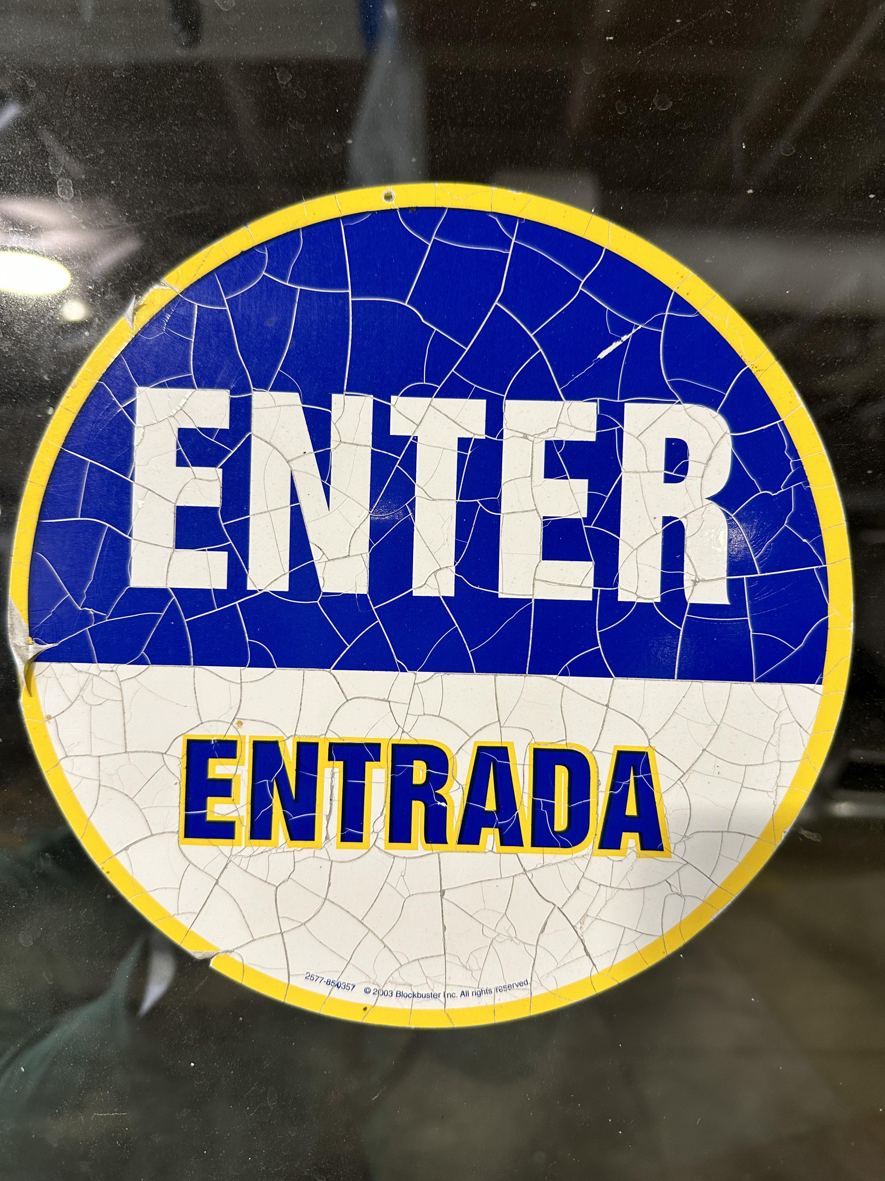 The Blockbuster in my neighborhood left around 2003. The store is still ...