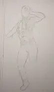 Poledancing Deadpool. Work in progress. What do you think?