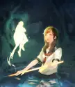 One girl found a sword in the forest. by VIVA CLAP