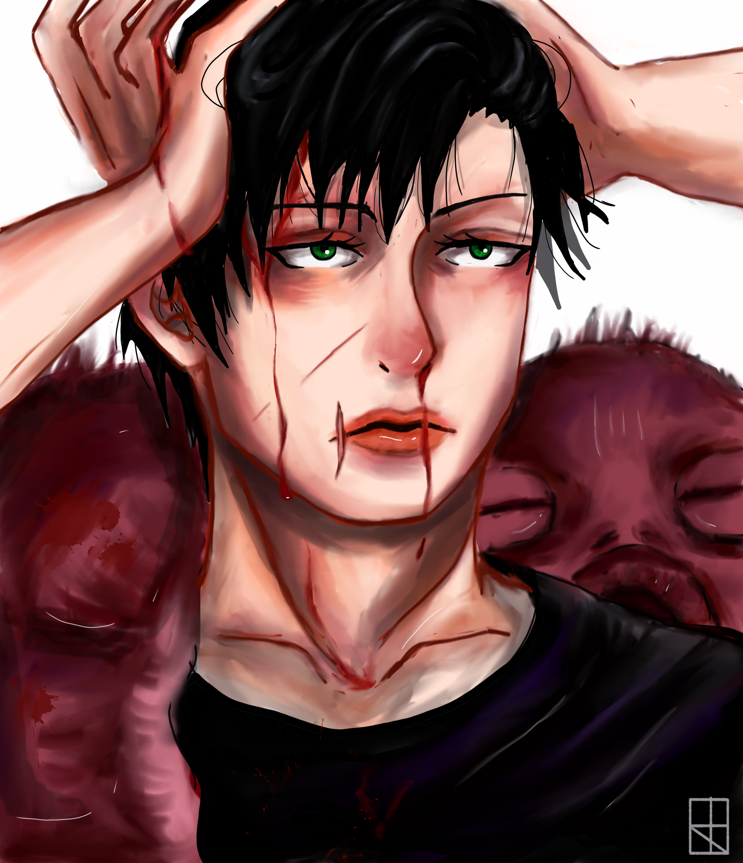 Toji with his worm 🪱 [Fanart] | Scrolller
