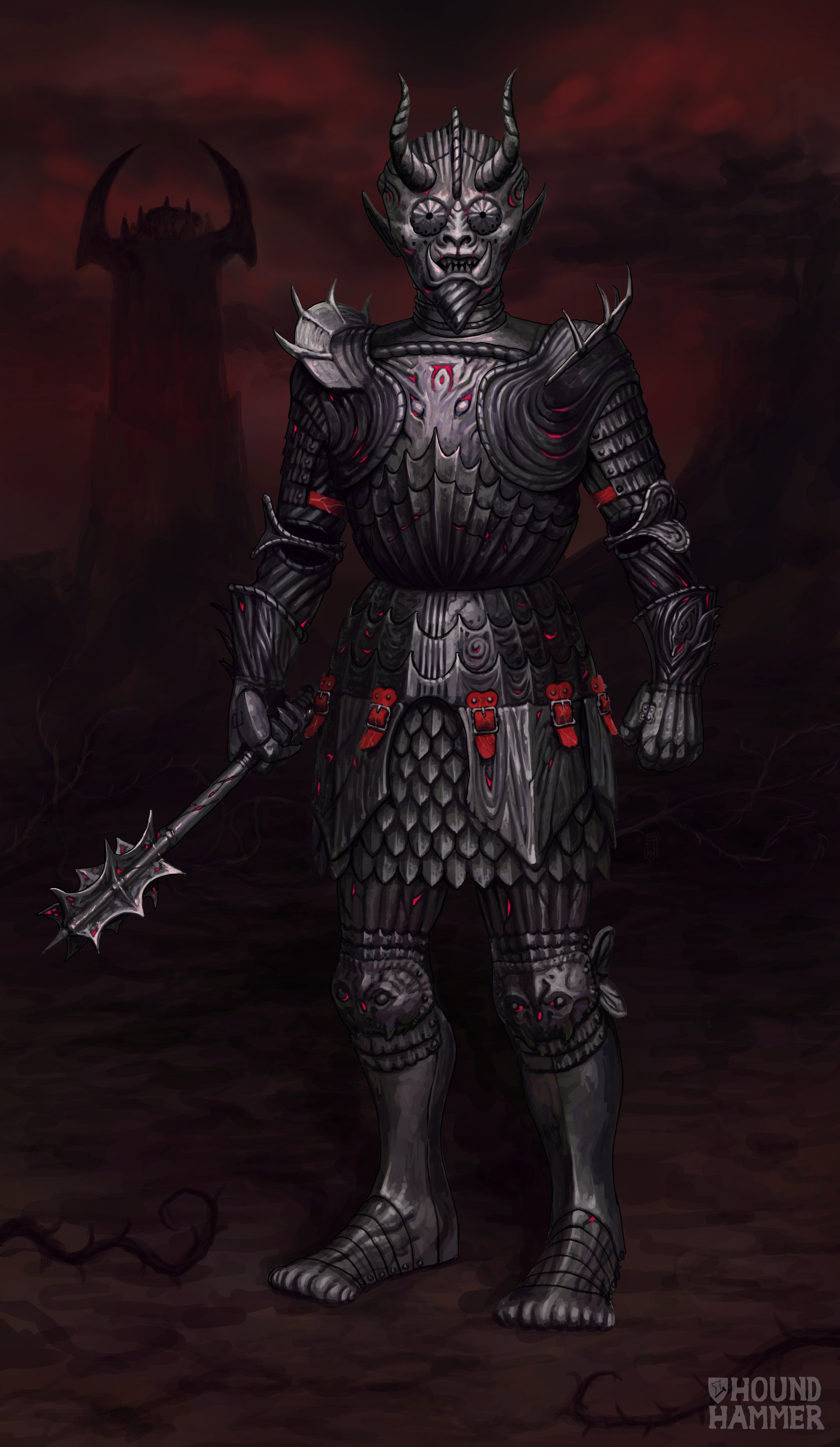 Dremora Markynaz in the Deadlands by Wulfric Hilston (Houndhammer ...