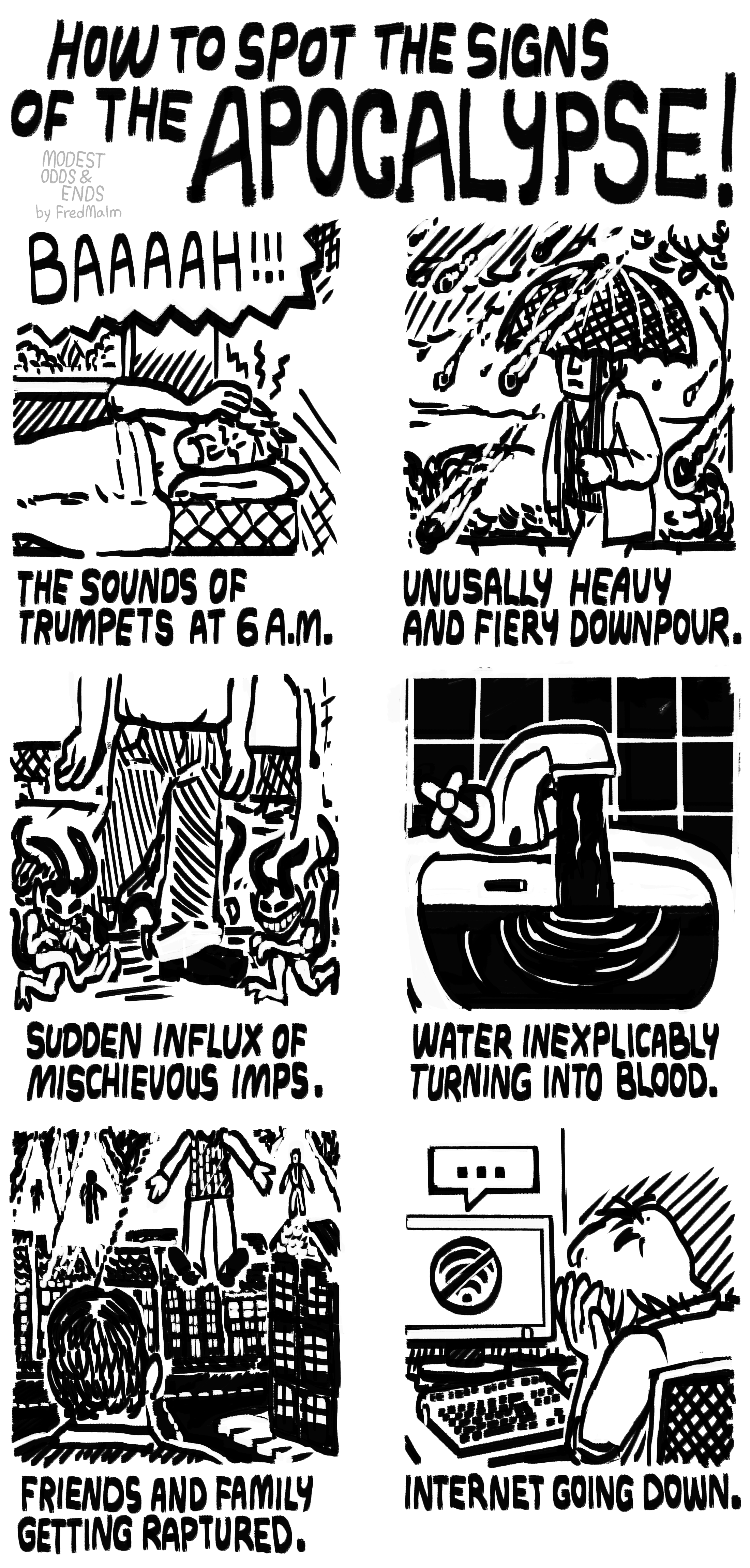 Discover more like Comics: How to spot the signs of the apocalypse and ...