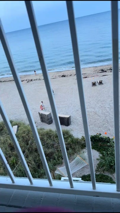 Rob and Josh filming for The Single Life at a hotel in Fort Lauderdale two weeks ago