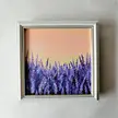 Field of flowers №2, acrylic on canvas board, 6*6"