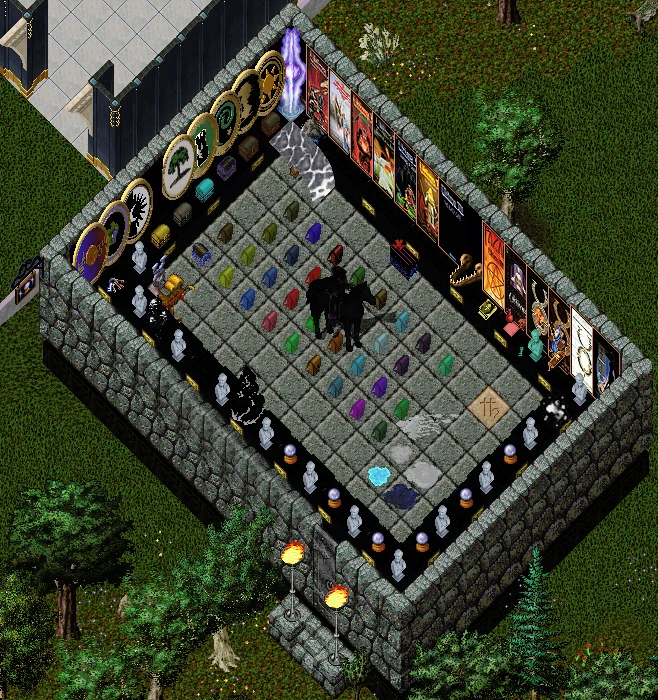 Ultima Graphics Style Finally acquired the full set of Ultima posters in UO! | Scrolller