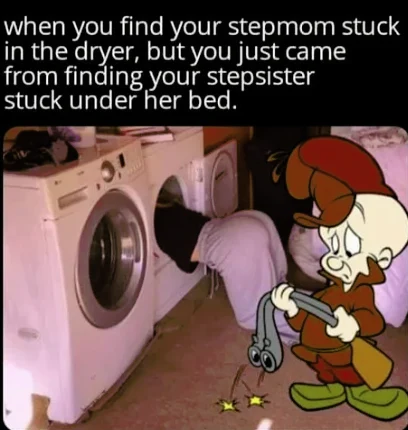 Finds little blue pill.