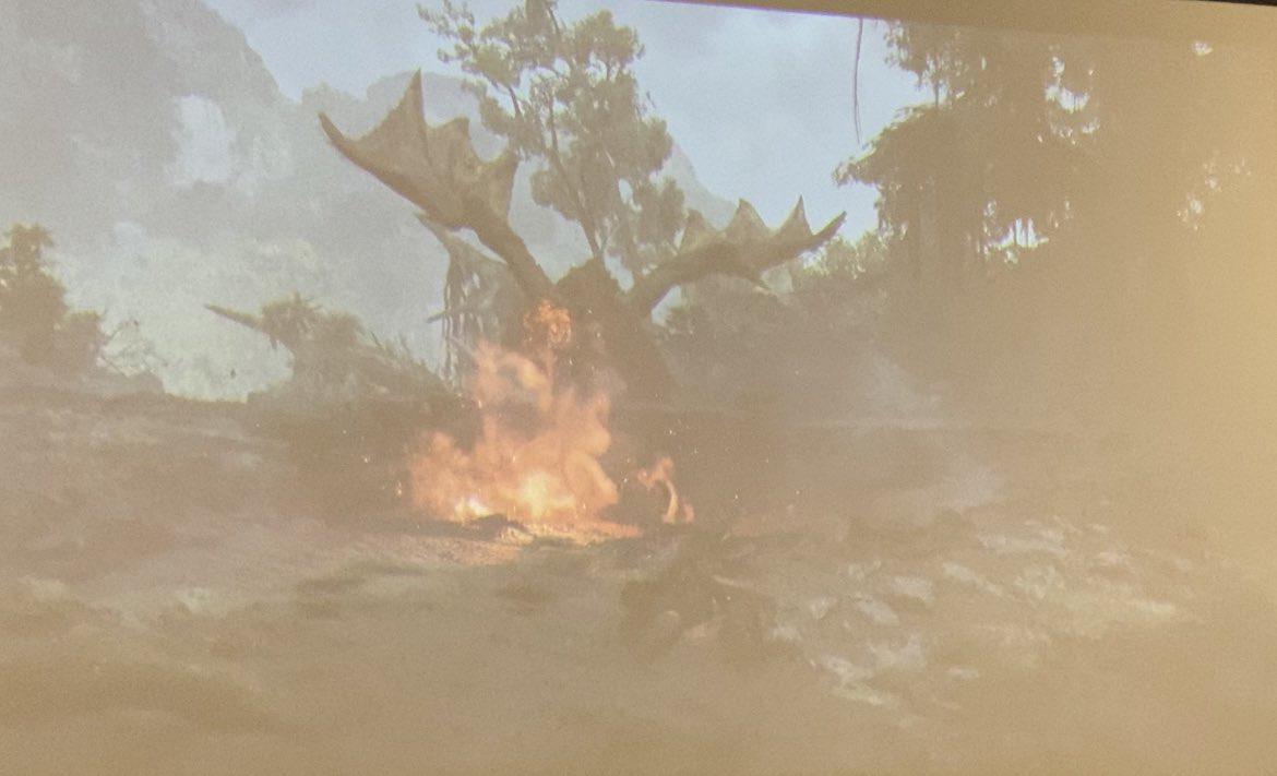 First image of Rathian footage from the NYCC Panel | Scrolller