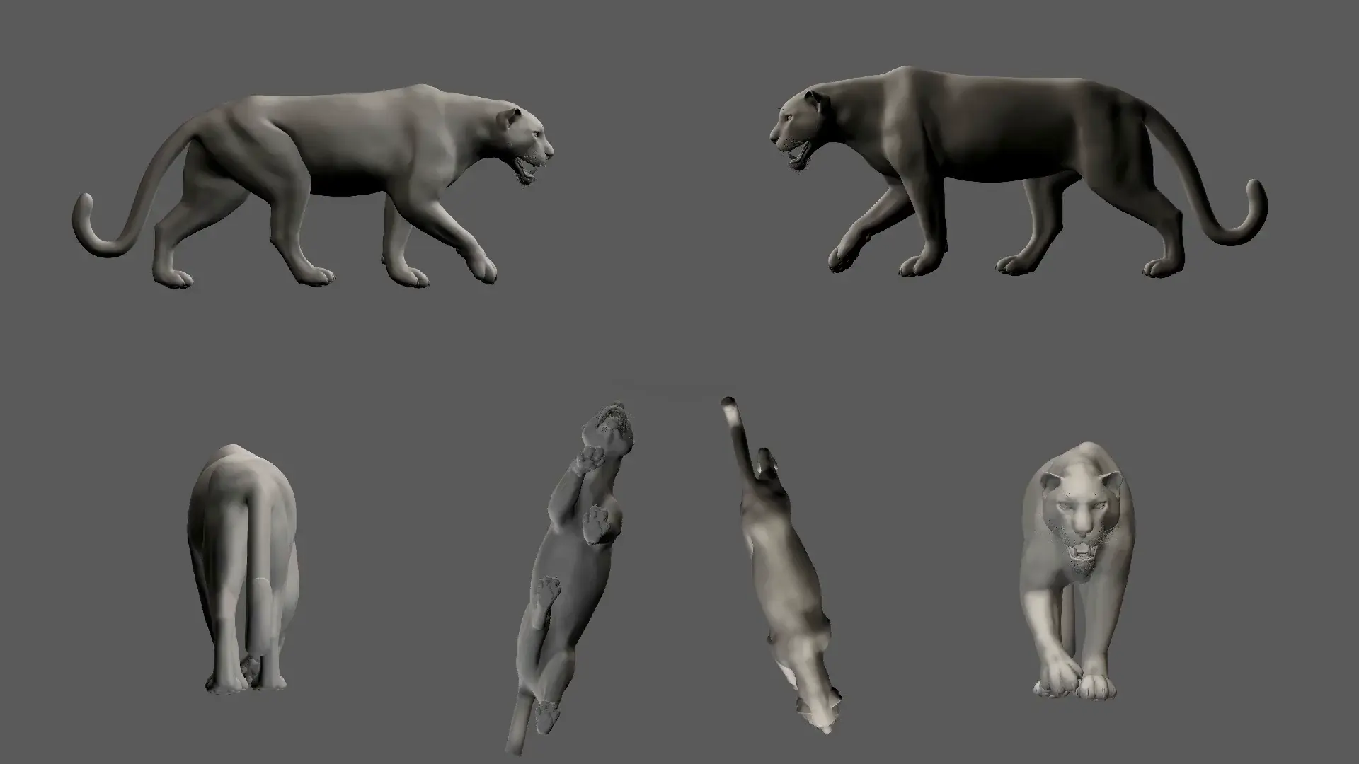 First Quad Walk-cycle. I'm aiming for realism.