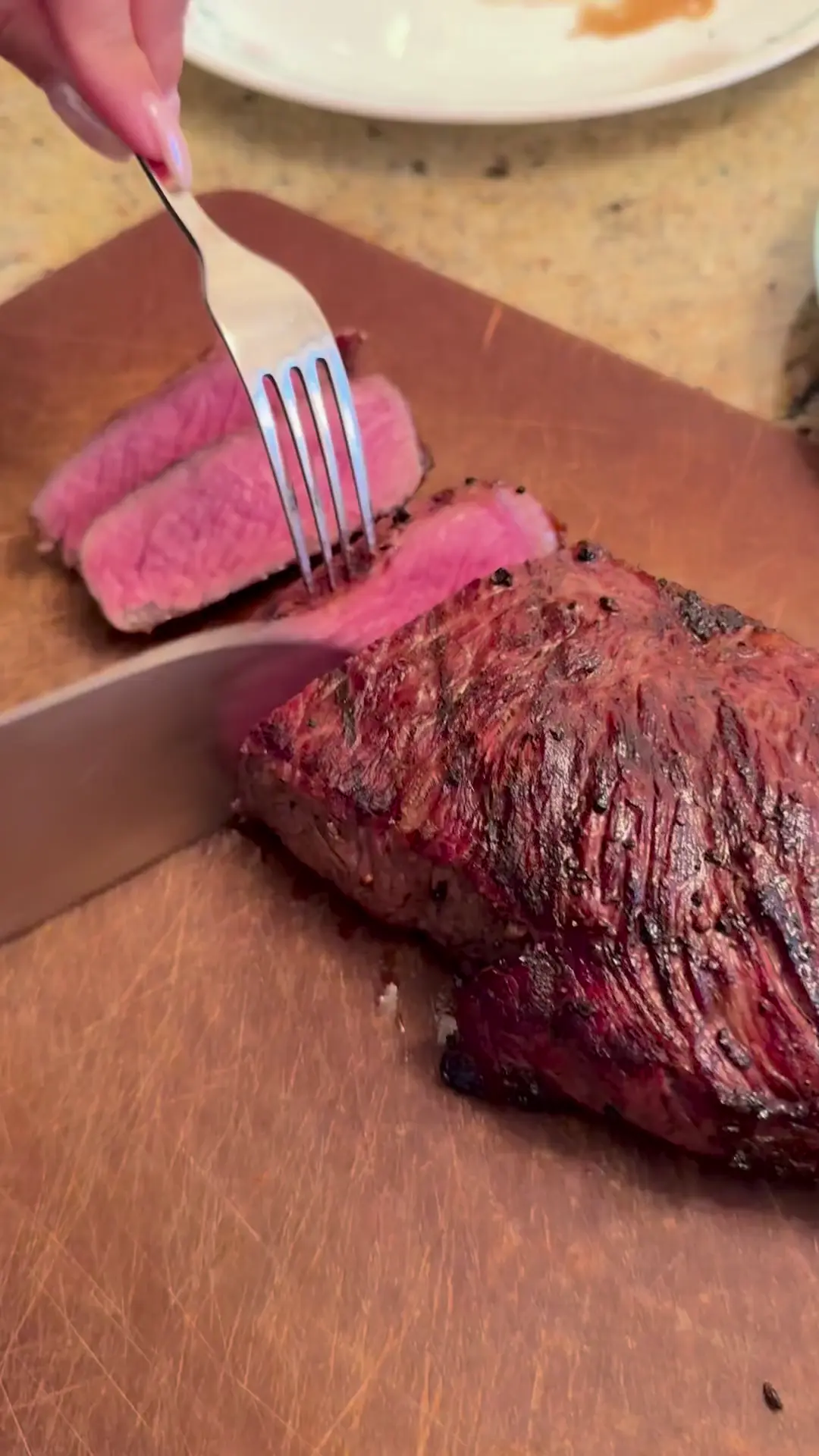 First time grilling steak with charcoal