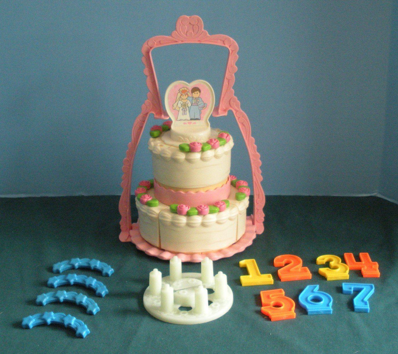 Fisher Price Wedding Birthday Cake Toy Scrolller   Fisher Price Wedding Birthday Cake Toy E8zw5becf6 