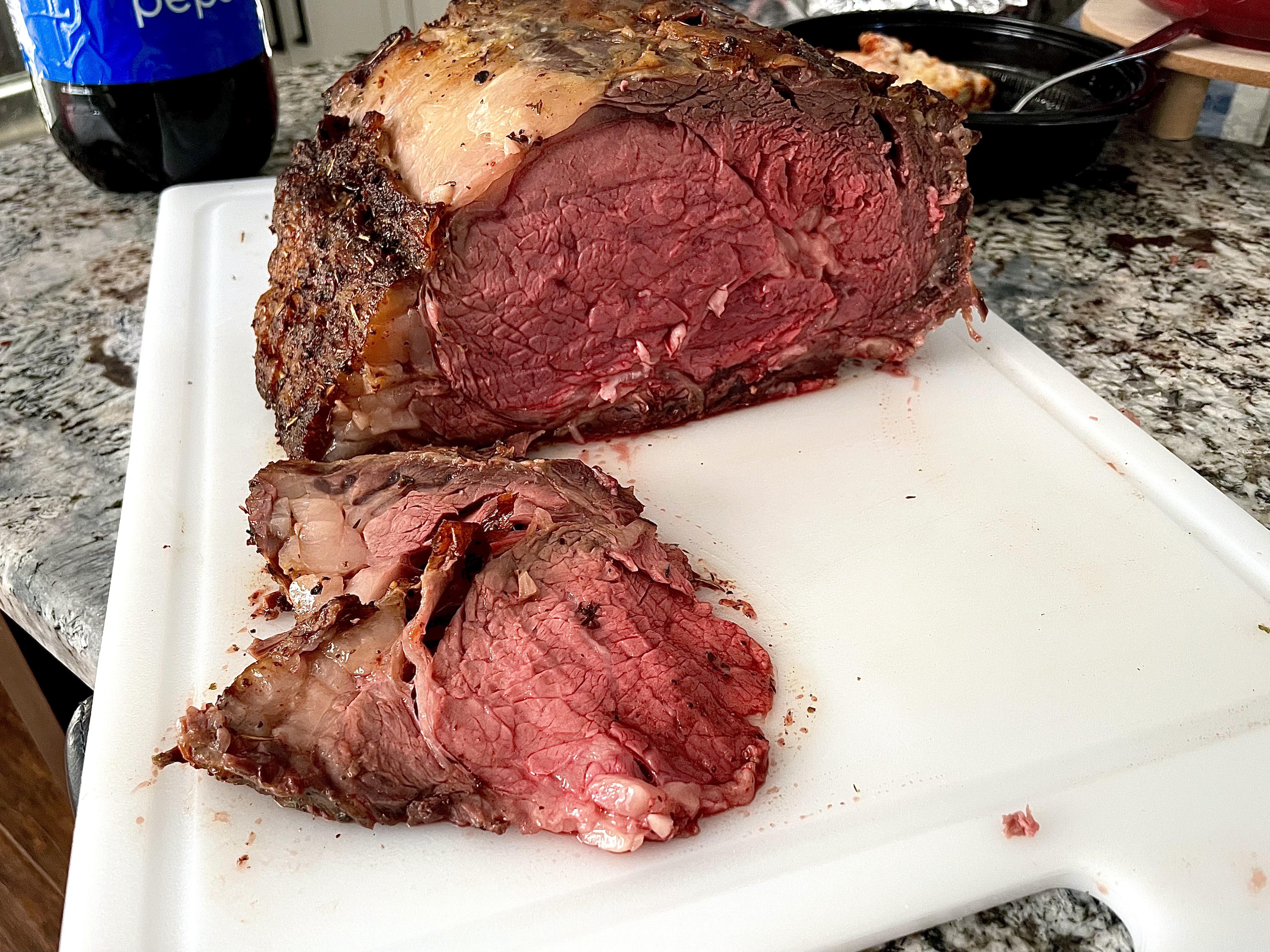 [homemade] prime rib rare. | Scrolller