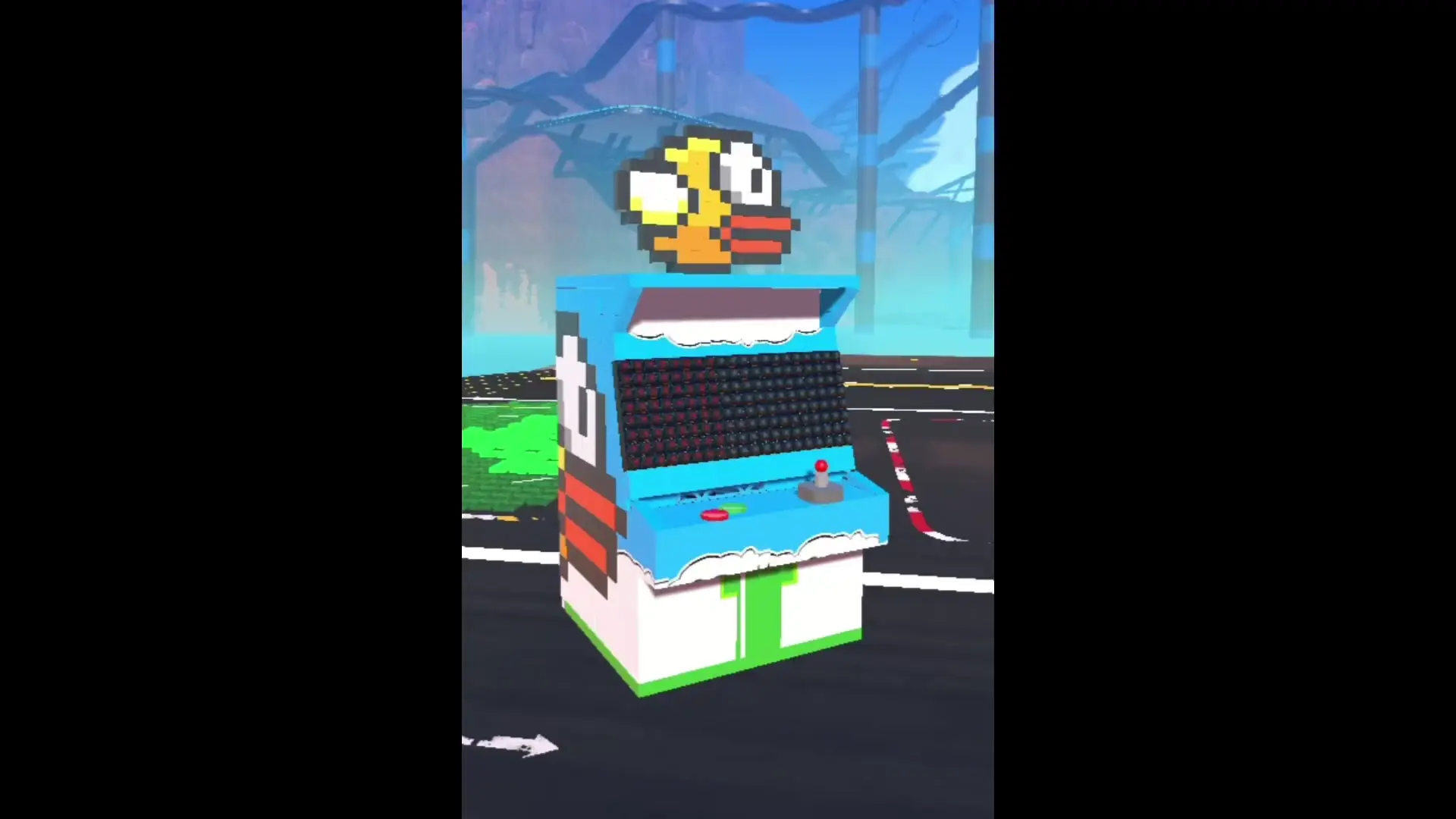 Flappy bird arcade game