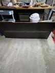 Found this nice Desk at work. However it didn’t have legs. Does anyone know what I can do for the base for this?