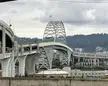 Fremont Bridge. Portland, Oregon. Opened 1973.