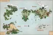 Full map of Exandria from Critical Role