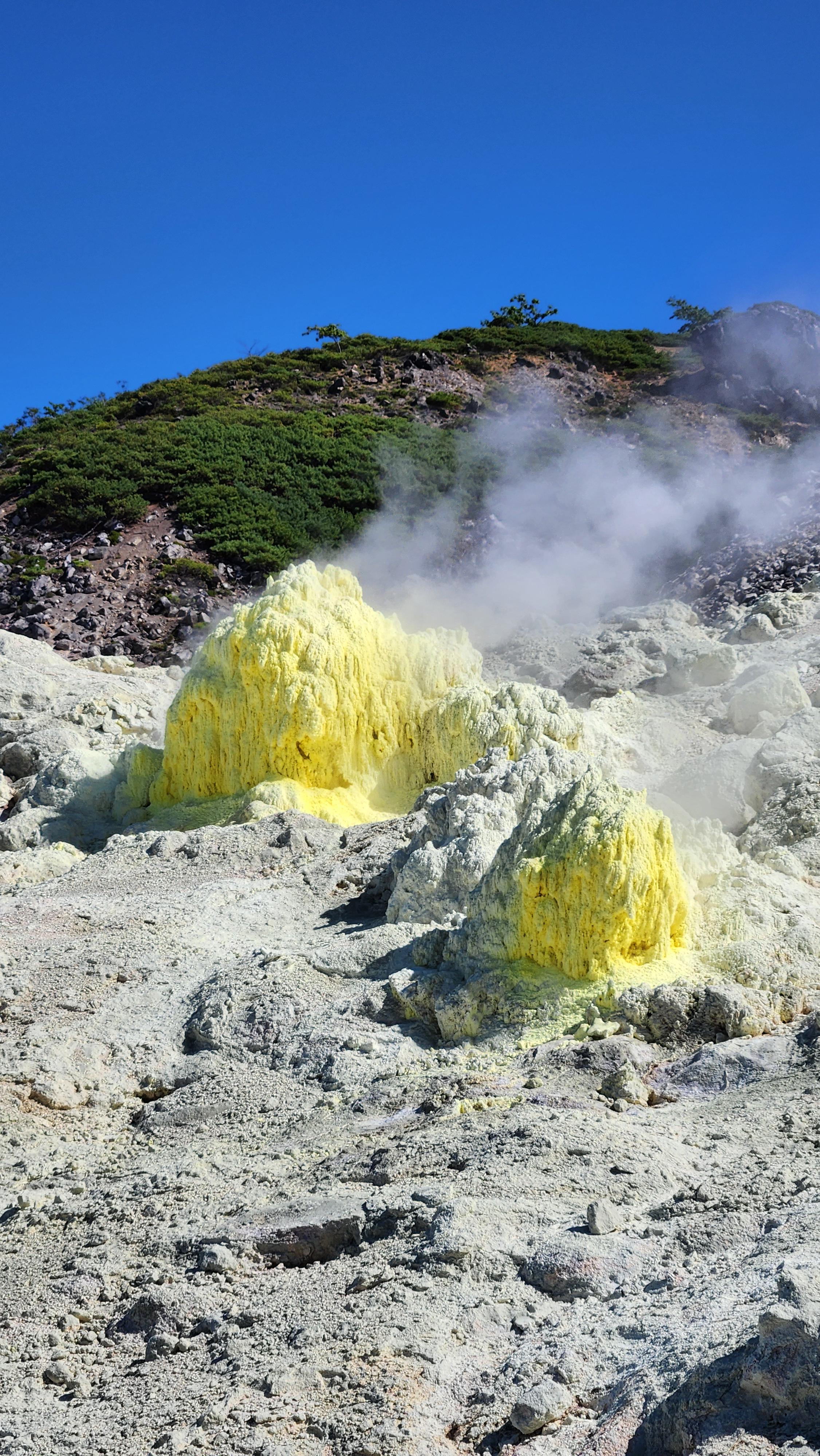 Fumaroles of Mount Io, Hokkaido, Japan [OC, 2252x4000] | Scrolller
