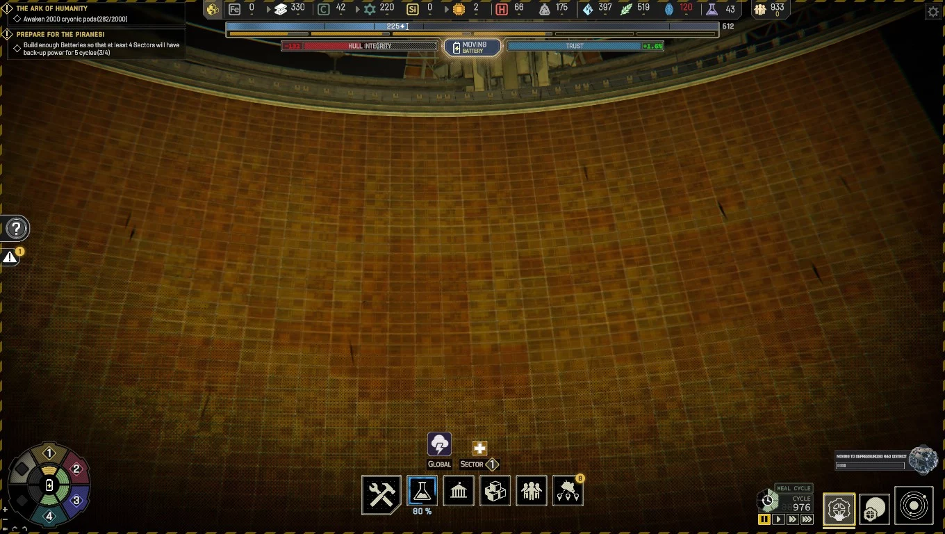 Fun Fact! you can see the Tiqqun solar panels above no pressurized ...