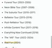 Funeral shows part of the Real Fun tour, according to someone with editing privileges on Wiki 