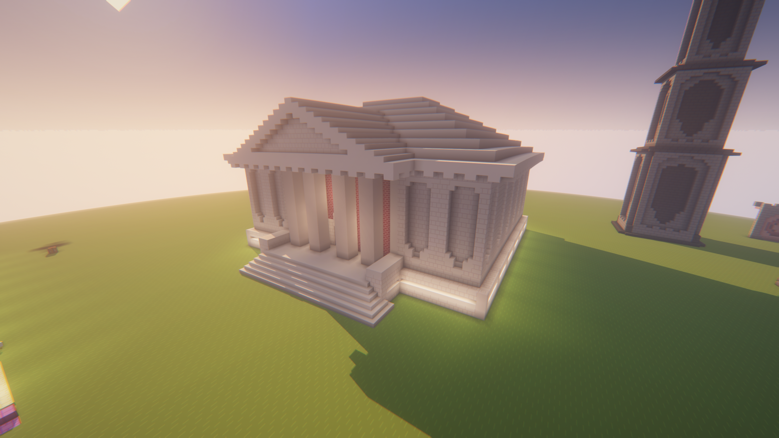 Minecraft Court I'm not the best at building, but I wanted to show off my Courthouse ...