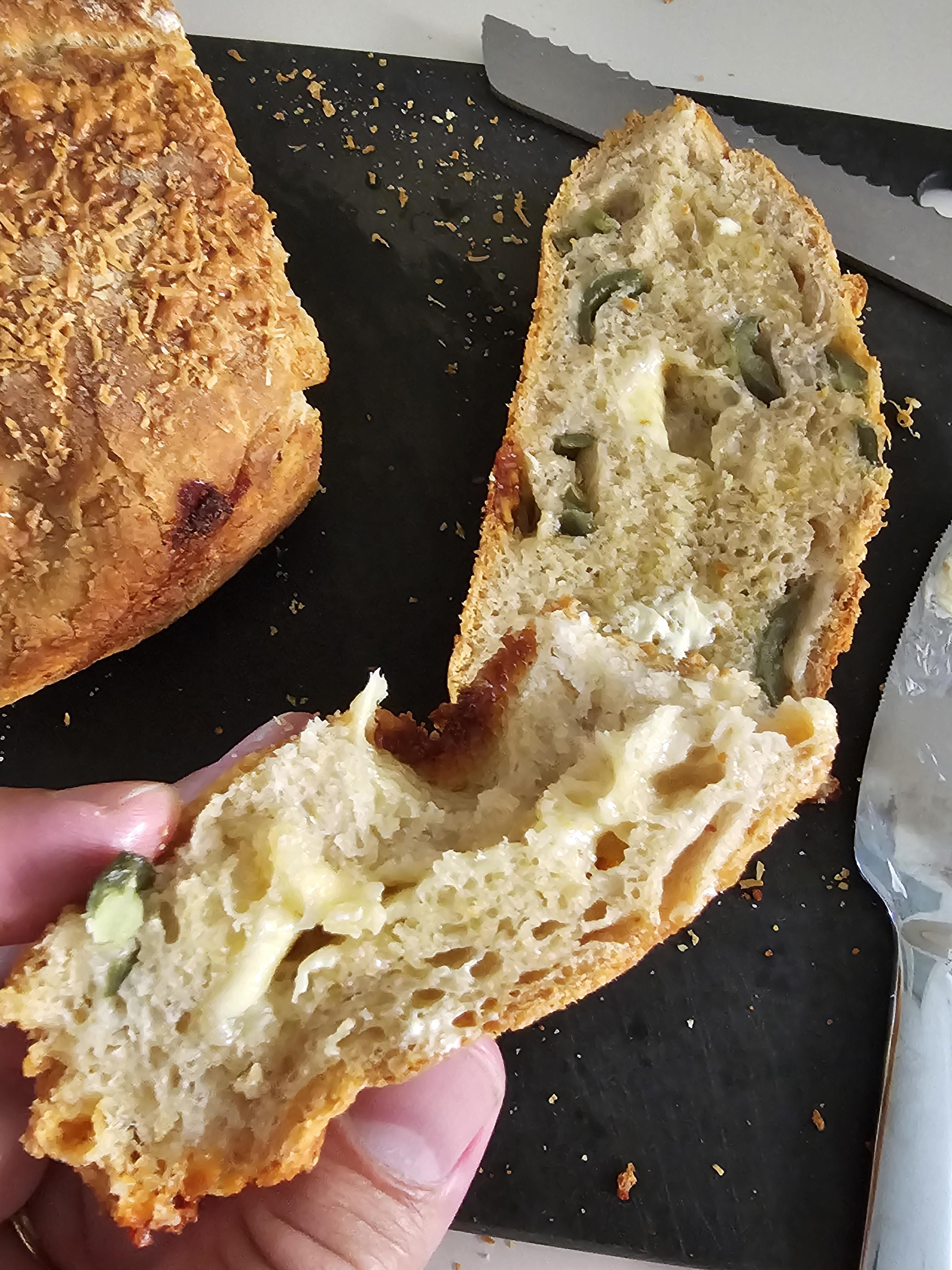 Jalapeno and cheese loaf
