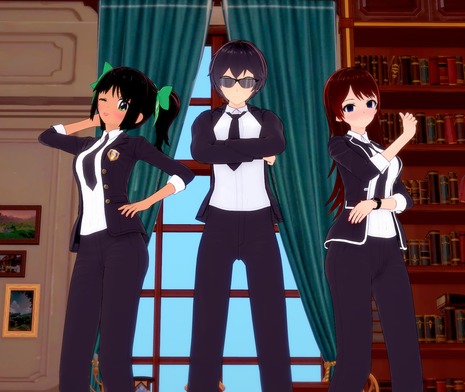 Doki Doki Police Force (+Bonus MC[IA]) [Made with Koikatsu ...