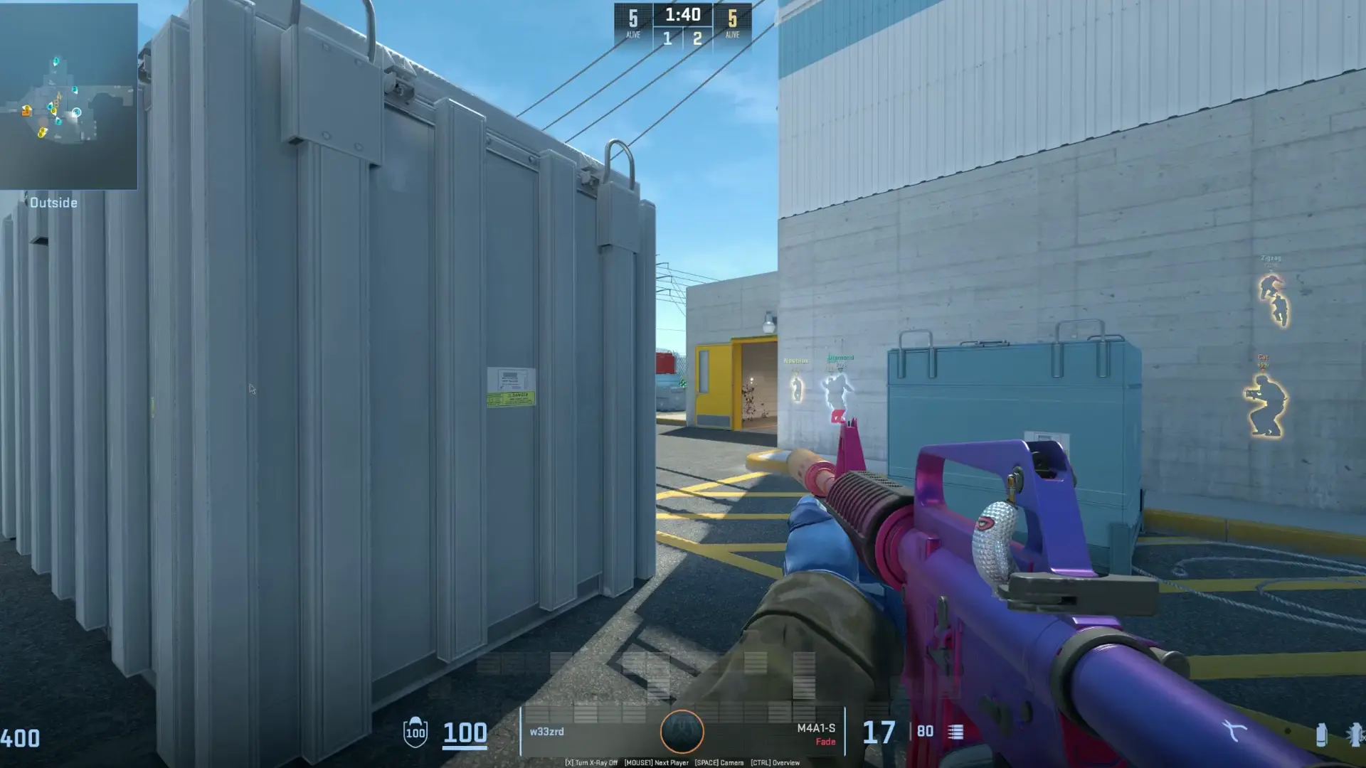 Ghost Peek Scrolller