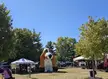 Giant Basset Inflatable at the Basset Waddle Today