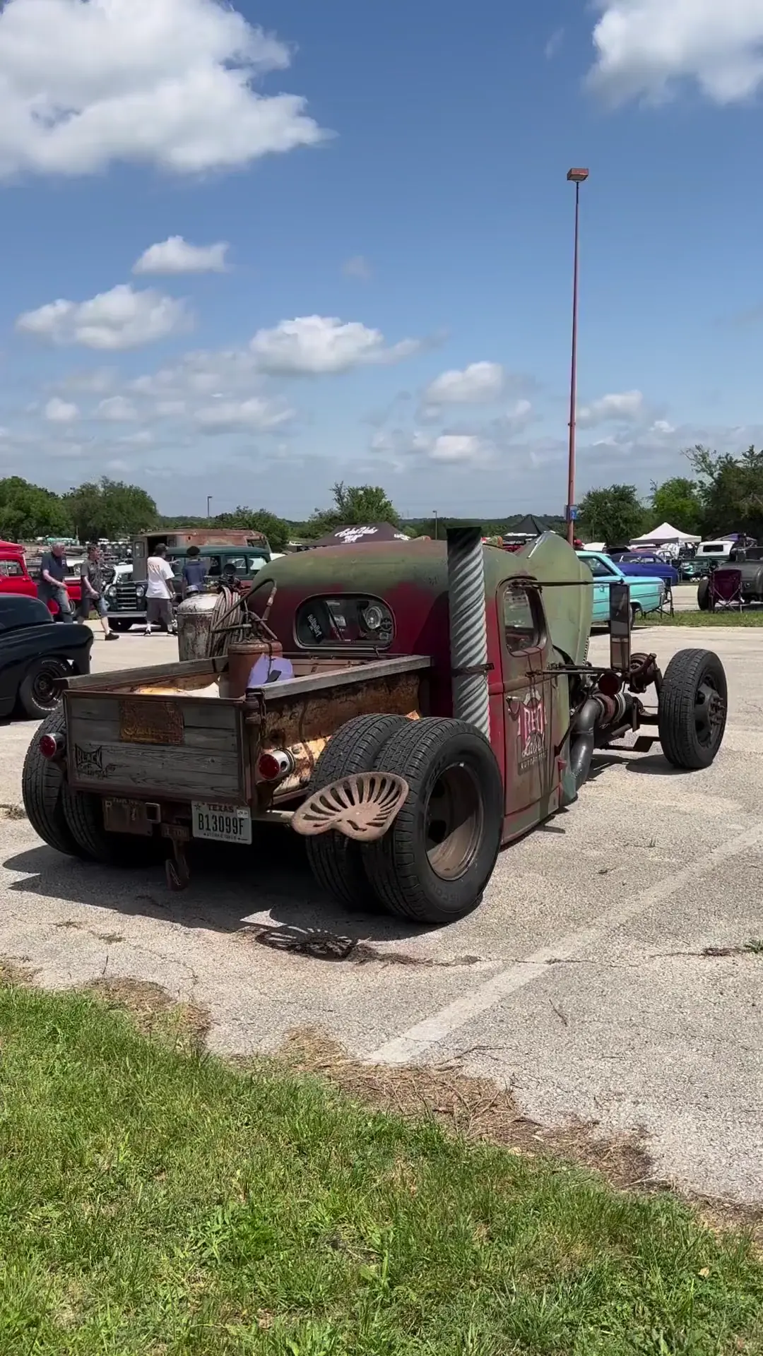 Good morning. Here is a 1947 International Rat Rod. Have a great day. 