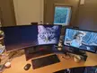Got a package in the mail from HQ so the setup in my office is now 34 inch and 19 inch beside