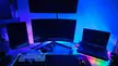Got my old monitor mounted on top and cleaned up my desk