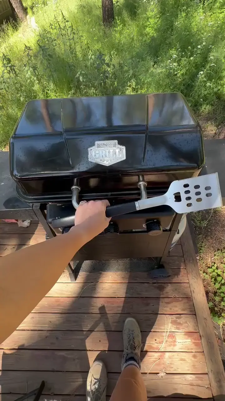 Grilling up some bacon!
