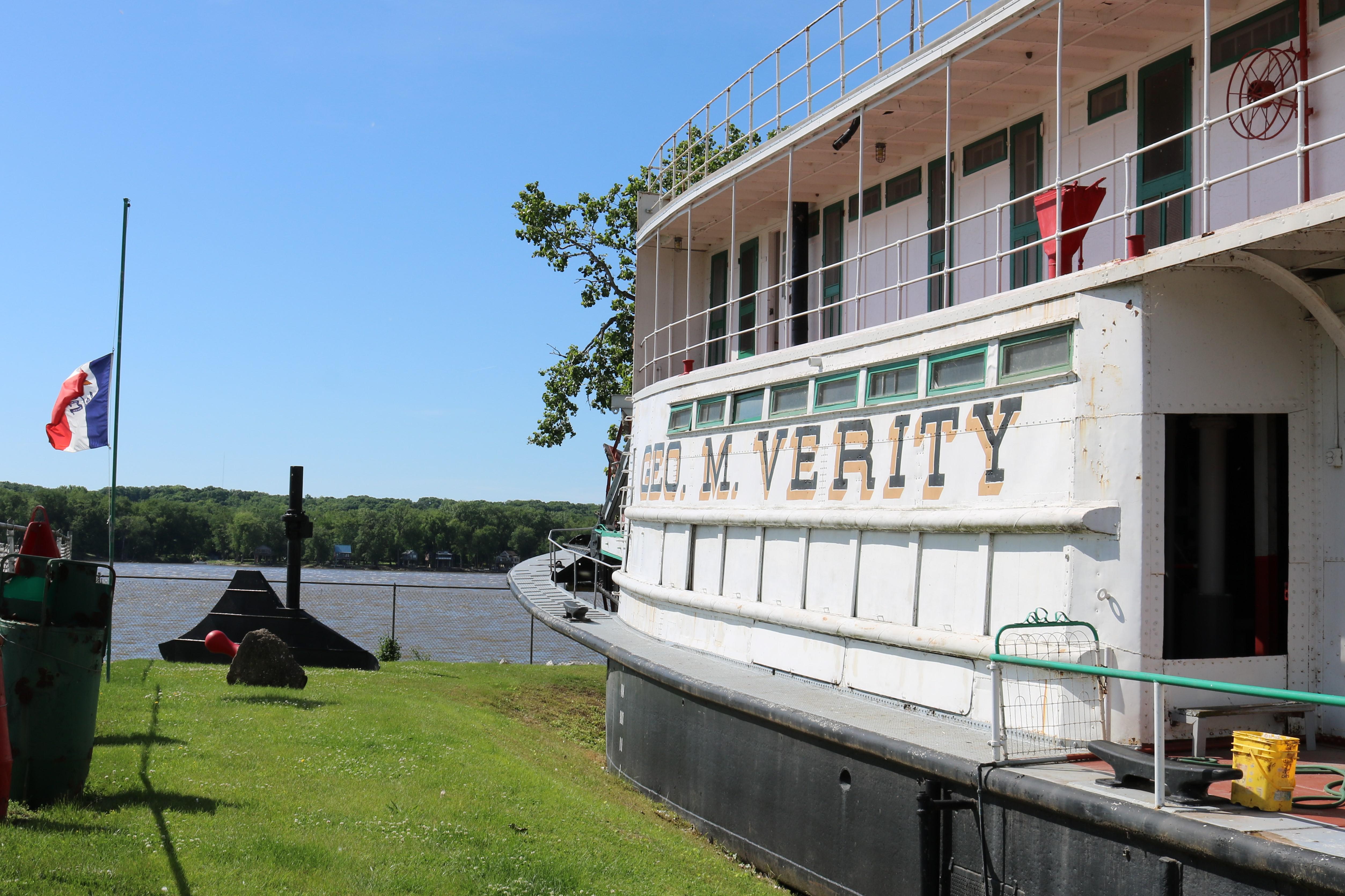 George M. Verity towboat in Keokuk - worth a visit! | Scrolller