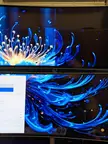 Half the screen is darker then the rest?