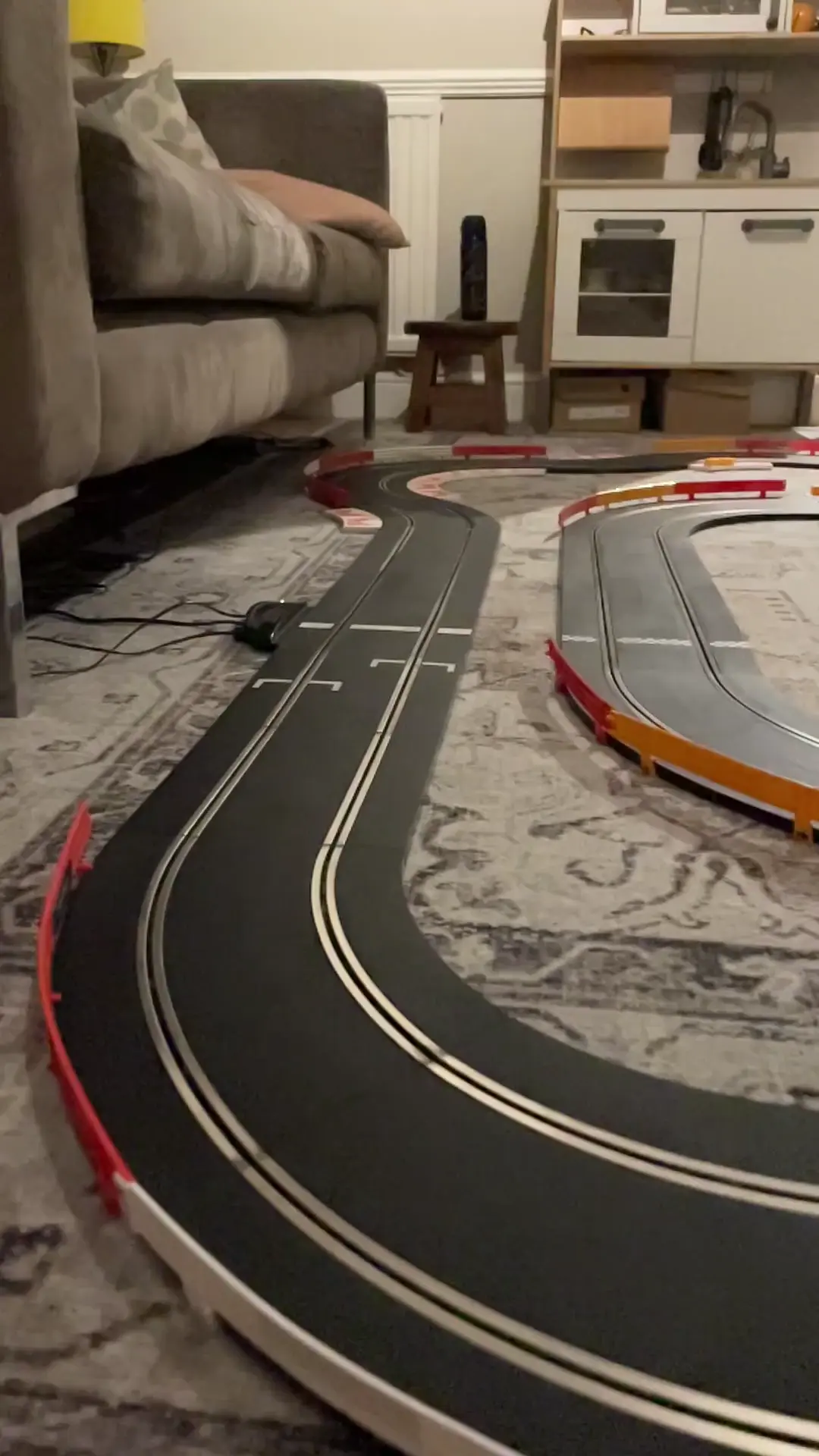 Hamilton Ferrari crash