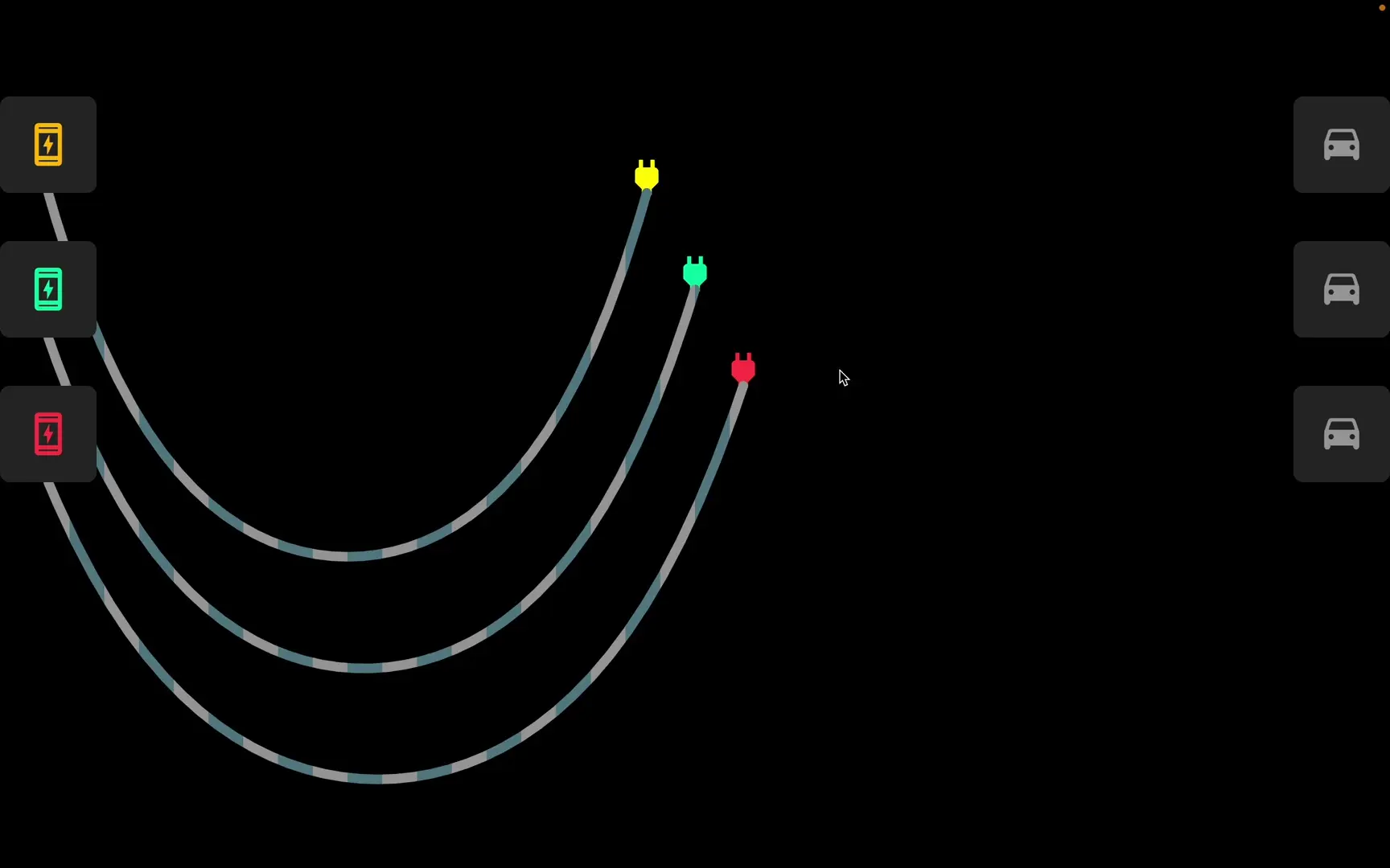 Hanging Ropes using Catenary algorithm in Flutter(Link In Comments)