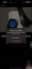 Has anyone had this issue whilst trying to pair their new watch?