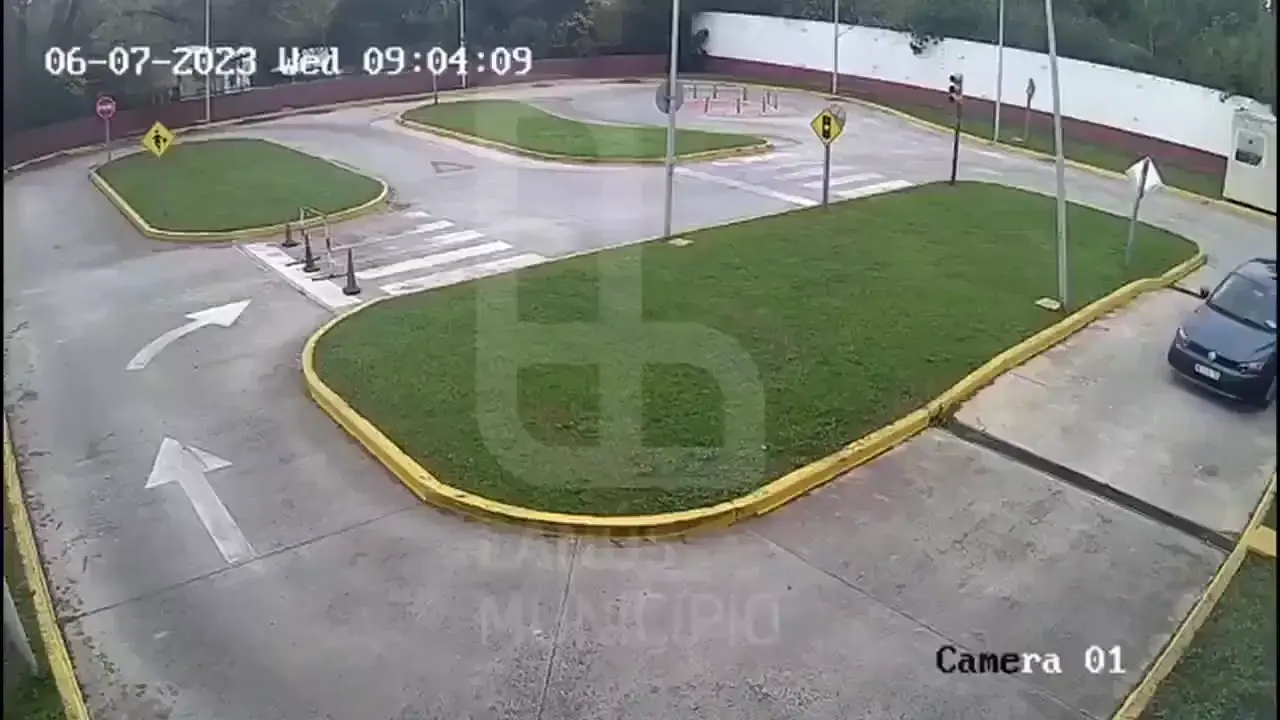He almost passed the driving test