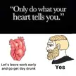 Heart says "day drink," brain says "same."