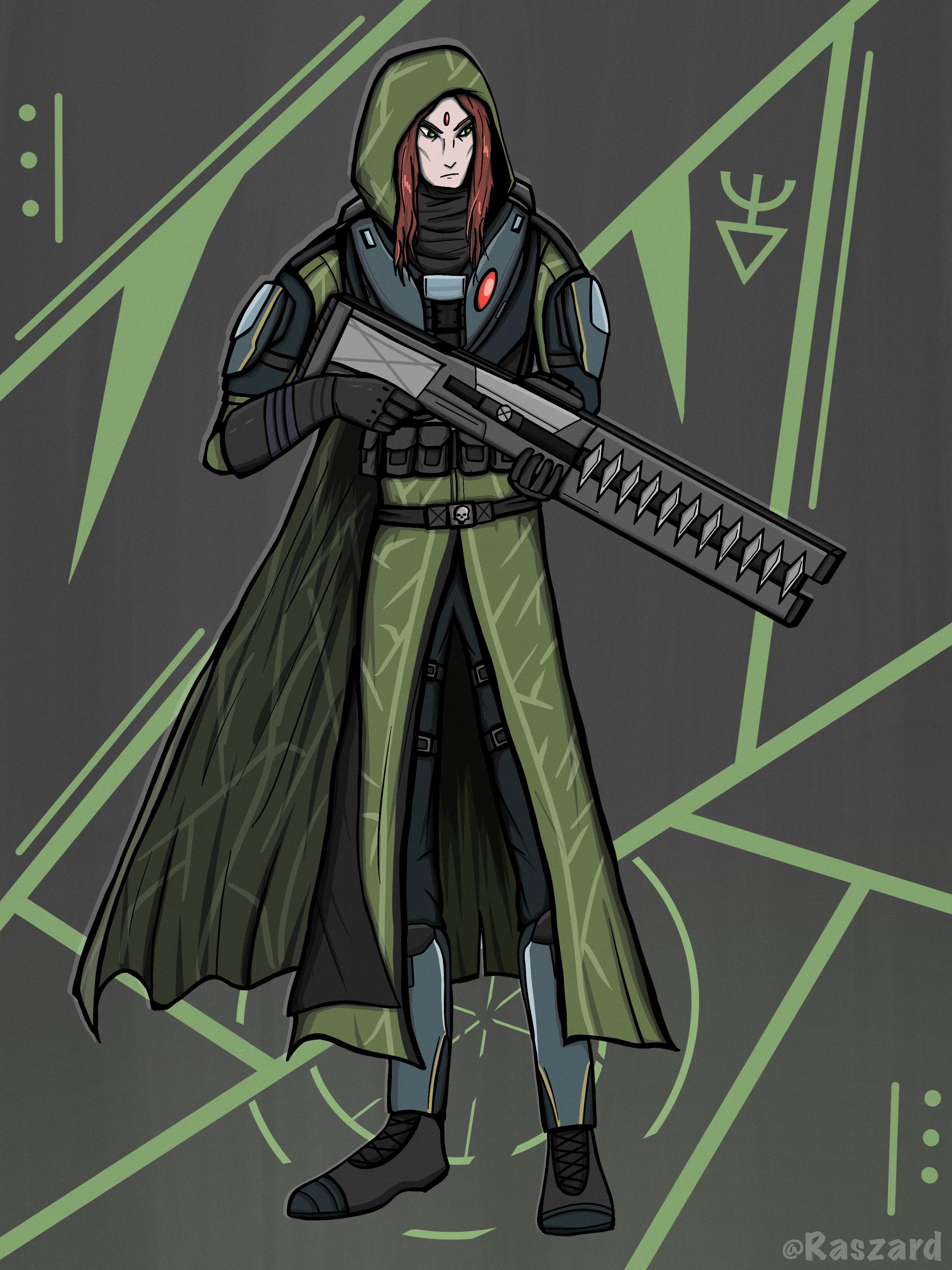 Helldiver Aeldari ranger Yrliet Lanaevyss | Scrolller
