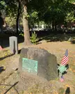Here lies buried Samuel Adams 